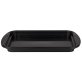 Thermo Tablett-Set kühlbar eckig 43 x 29 cm Schwarz, transparent