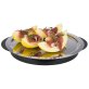 Thermo Tablett-Set kühlbar rund Ø 35 cm Schwarz, transparent