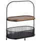 Etagere ALL-ROUNDER 2-stufig mit 2 Körben und Brettern 310 x 170 mm