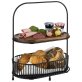 Etagere ALL-ROUNDER 2-stufig mit 2 Körben und Brettern 310 x 170 mm