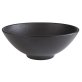 Schale NERO hoch 1,7 l Schwarz