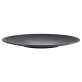 Teller NERO 42 cm Schwarz