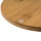 Tablett Bambus mit Haube Ø 20,5 cm H: 10