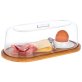 Tablett Bambus mit Haube 28 x 14 cm H: 11,5