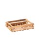 Table Caddy OLIVE 25 x 18 cm H: 6 Braun,