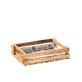 Table Caddy OLIVE 25 x 18 cm H: 6 Braun,