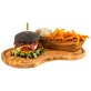 Servierbrett OLIVE 39,5 x 21 cm Braun,