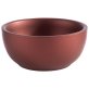 Schale LEVANTE doppelwandig Ø 9,5 cm copperred Copper red Edelstahl