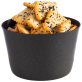 Schale LEVANTE Ø 8,5 cm H: 5,5 grey black Edelstahl