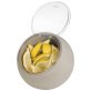 Servierset MOON grau Schale mit Klappdeckel 190 x mm