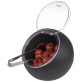 Servierset MOON schwarz Schale mit Klappdeckel 190 x mm