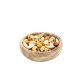 Schale OLIVE Ø 12,5 cm H: 4,5 Braun,
