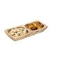 Schale OLIVE 17,5 x 8,5 cm H: 2,5 Braun,