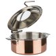 Chafing Dish Ø 30,5 cm H: 17,5 copper