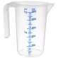 Messbecher STACKABLE Ø 9 cm H: 14 0,5 l