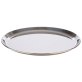 Tablett Ø 27 cm H: 1,5 Edelstahl
