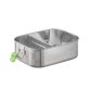 Lunchbox M Edelstahl 18,5 x 13,5 cm