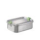 Lunchbox L Edelstahl 20,5 x 14,5 cm