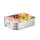 Lunchbox XL Edelstahl 22,5 x 16,5 cm