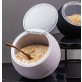 Servierset MOON mit 3 Schalen grau 80 x mm