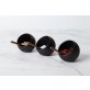 Servierset MOON mit 3 Schalen grau 80 x mm