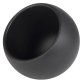 Servierset MOON mit 3 Schalen schwarz 80 x mm