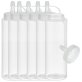 Quetschflasche 260 ml transparent 6er Pack