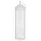 Quetschflasche 760 ml transparent 6er Pack