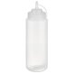 Quetschflasche 1.025 ml transparent