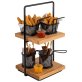 Etagere PERFECTO SMALL zweistufig 230 x 200 mm
