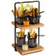 Etagere PERFECTO SMALL zweistufig 230 x 200 mm