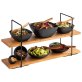 Etagere PERFECTO LARGE zweistufig 800 x 230 mm