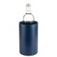 Flaschenkühler blau 120 x mm Edelstahl