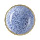 Schale MANGO weiß+blau Ø 24 cm, H: 7,5 cm Weiß, blau
