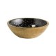 Schale MANGO starry sky Ø 24 cm, H: 7,5 cm Schwarz, gold