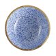 Schale MANGO weiß+blacu Ø 30 cm, H: 10,5 cm Weiß, blau