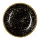 Schale MANGO starry sky Ø 37 cm, H: 9 cm Schwarz, gold