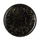 Tablett / Teller MANGO starry sky Ø 35,5 cm, H: 2,5 cm Schwarz, gold