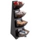 Multi-Rack, 4-stufig 19 x 31 cm, H: 53 cm Edelstahl