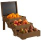 Buffet Box SEWING BASKET Eiche dunkel 70,5 x 37 cm, H: 53,5 cm GN 1/2