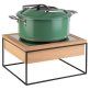 Induktionsstation, 4-tlg. Set 35,4 x 32,5 cm, H: 19 cm