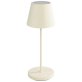 Tischleuchte MERLE Ø 11 cm, H: 30,5 cm Whisper white
