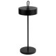 Tischleuchte CLEO Ø 12 cm, H: 30,5 cm Schwarz