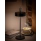 Tischleuchte CLEO Ø 12 cm, H: 30,5 cm Schwarz