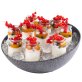 Schale FROSTFIRE Ø 32,5 cm, H: 8 / 14 cm Schwarz