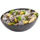 Schale FROSTFIRE Ø 32,5 cm, H: 8 / 14 cm Schwarz