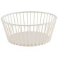 Korb URBAN Ø 20 cm, H: 8,5 cm Whisper white