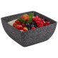 Schale FROSTFIRE 19 x cm, H: 9 cm Grau