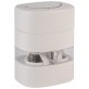 2 in 1 Salz u. Pfeffermühle 6 x 5 cm, H: 8 cm Whisper white