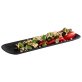 GN 2/4 Tablett NERO 53 x 16,2 cm, H: 2,5 cm Schwarz